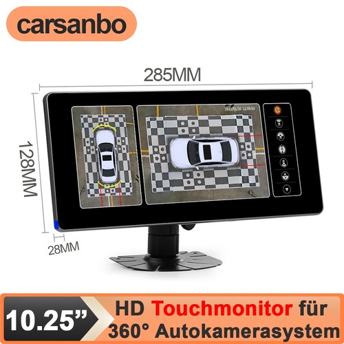 720p auto monitor - 720p, 10,25"