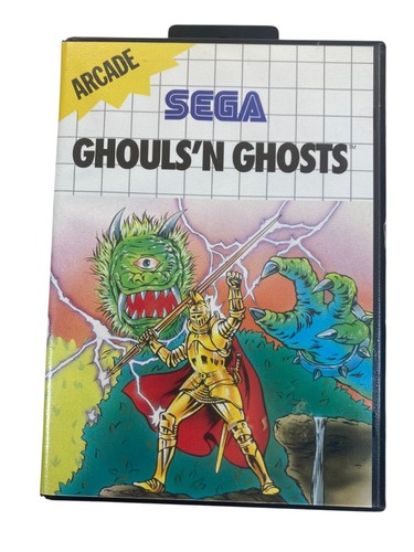 Ghouls ghosts sega - sega, master