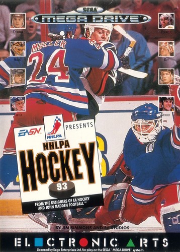 Nhlpa hockey sega mega - hockey,