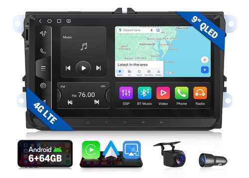 64gb android autoradio - 9", 6+64gb