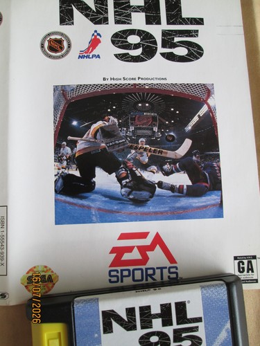 Nhl sega mit booklet - nhl,