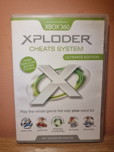 Xbox360 xploder cheats system - xploder,